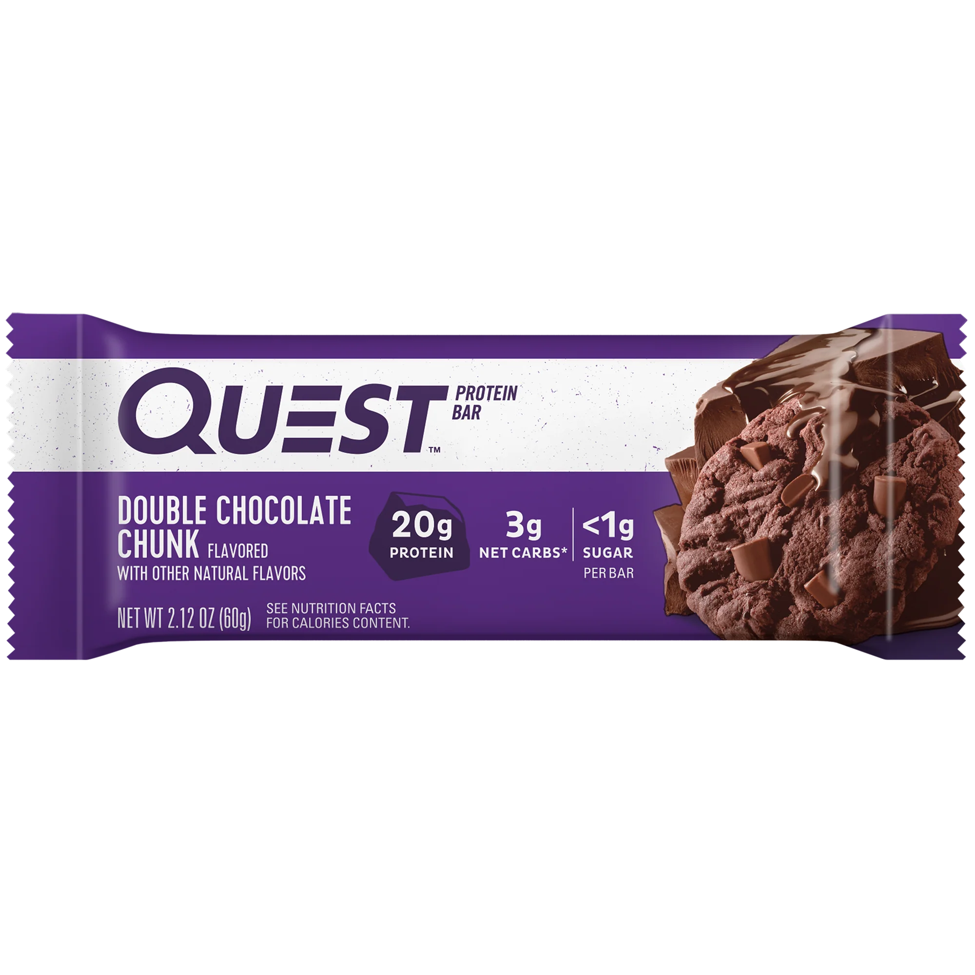 Alternative view of Double Chocolate Chunk Protein Bars