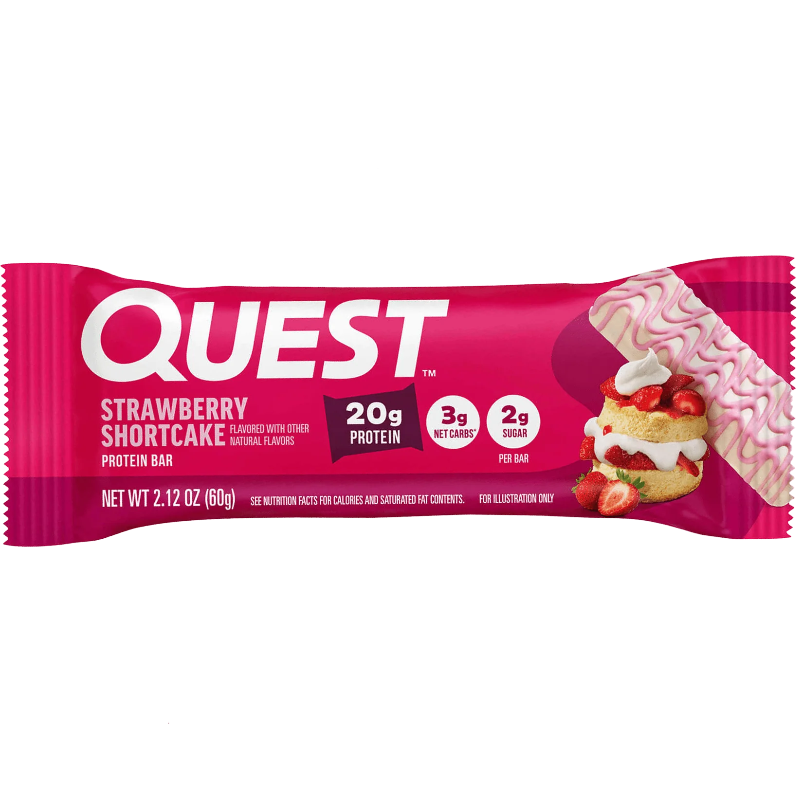 Alternative view of Strawberry Shortcake Protein Bar