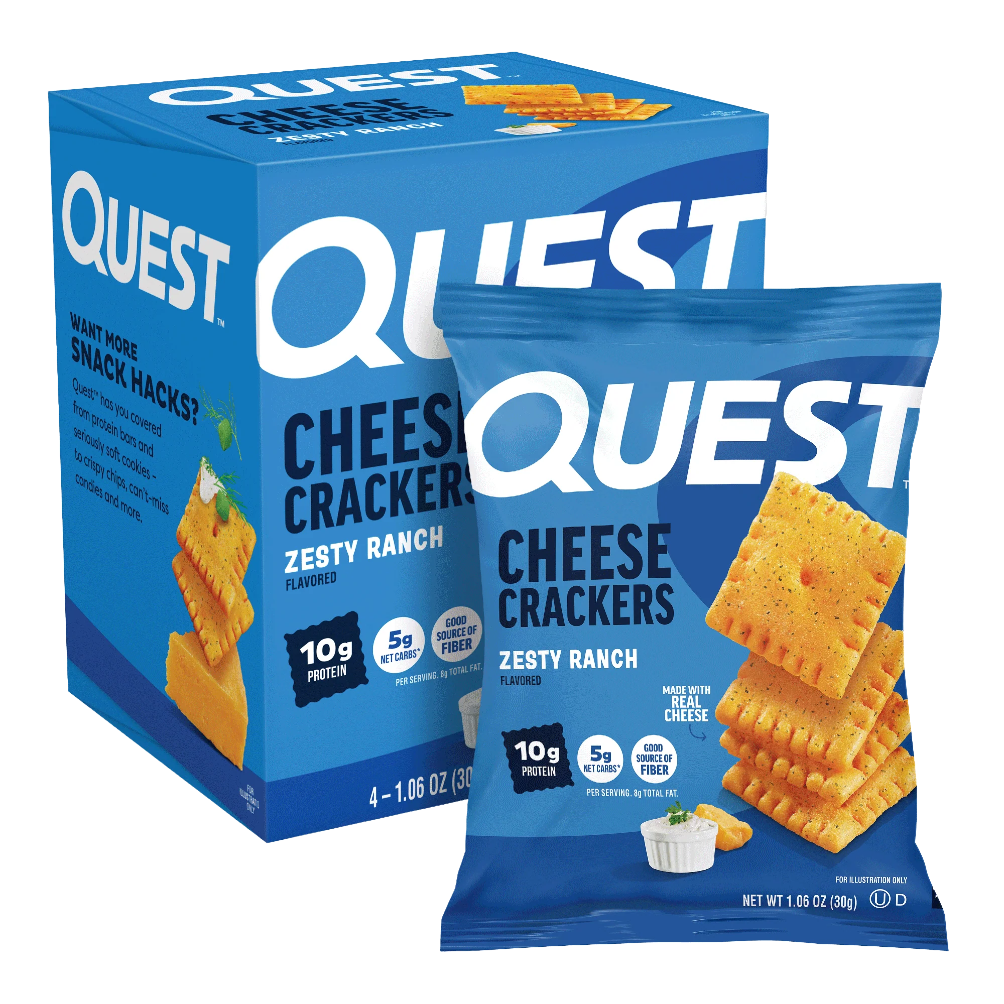 Zesty Ranch Cheese Crackers