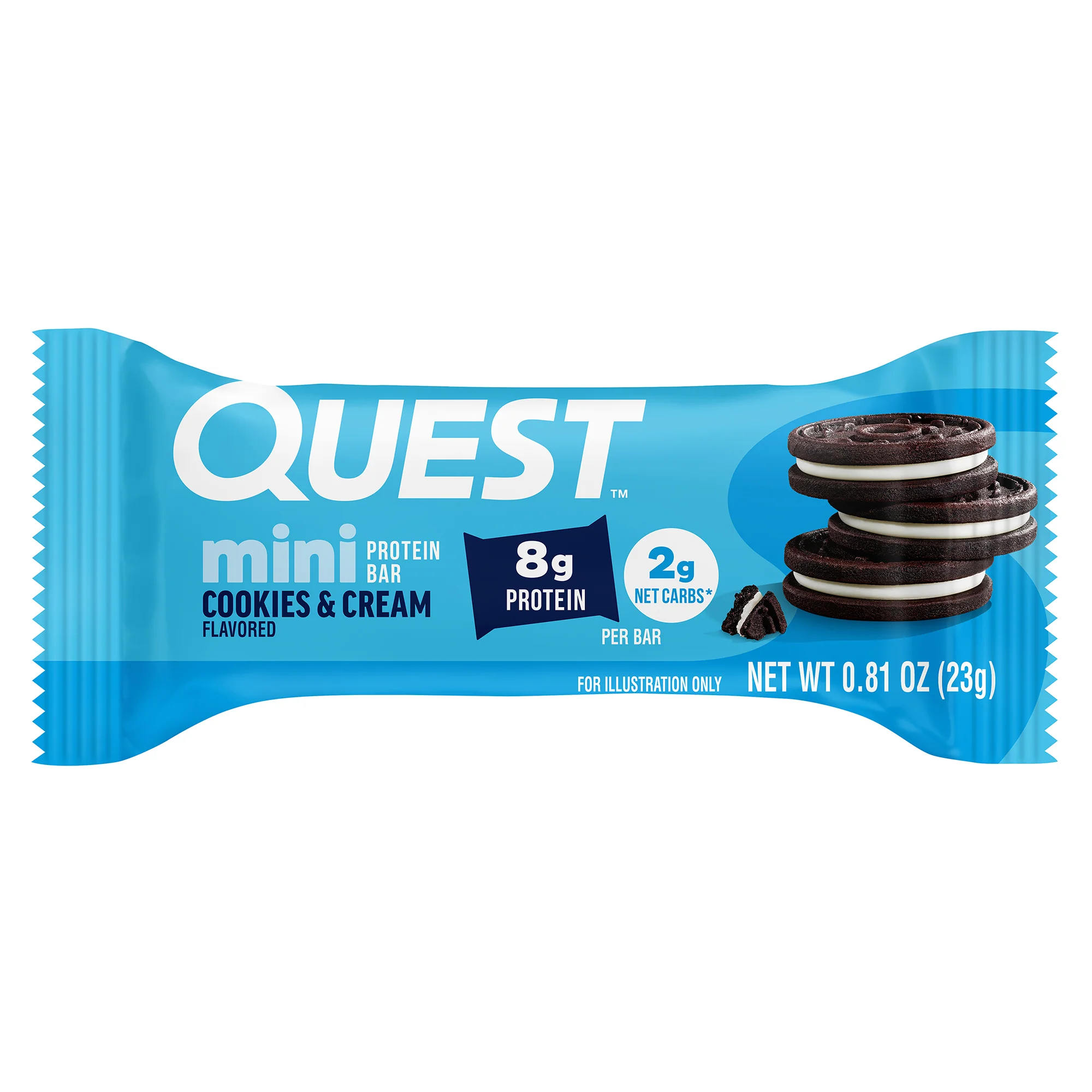 Alternative view of Mini Cookies & Cream Protein Bars