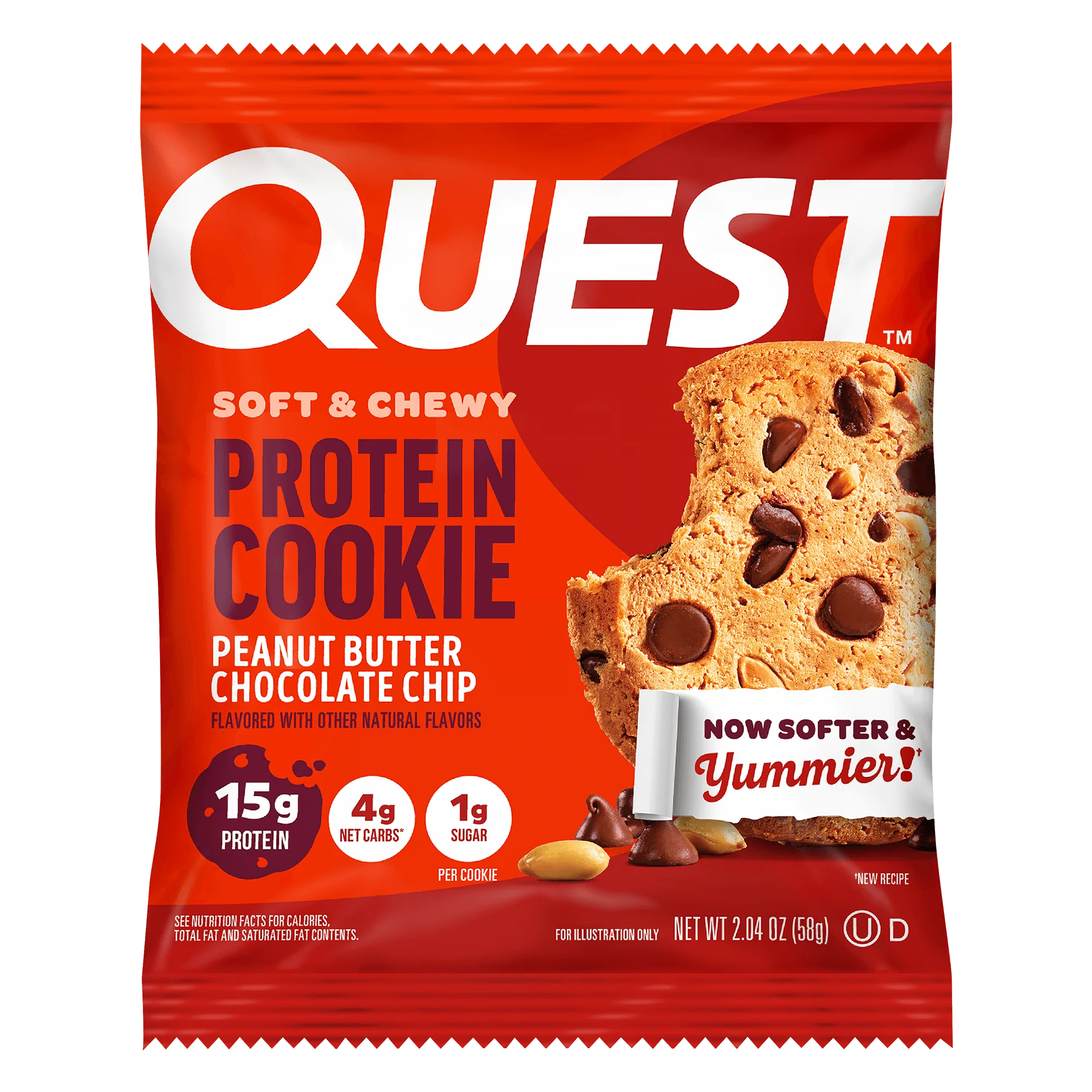Alternative view of Peanut Butter Chocolate Chip Protein Cookies