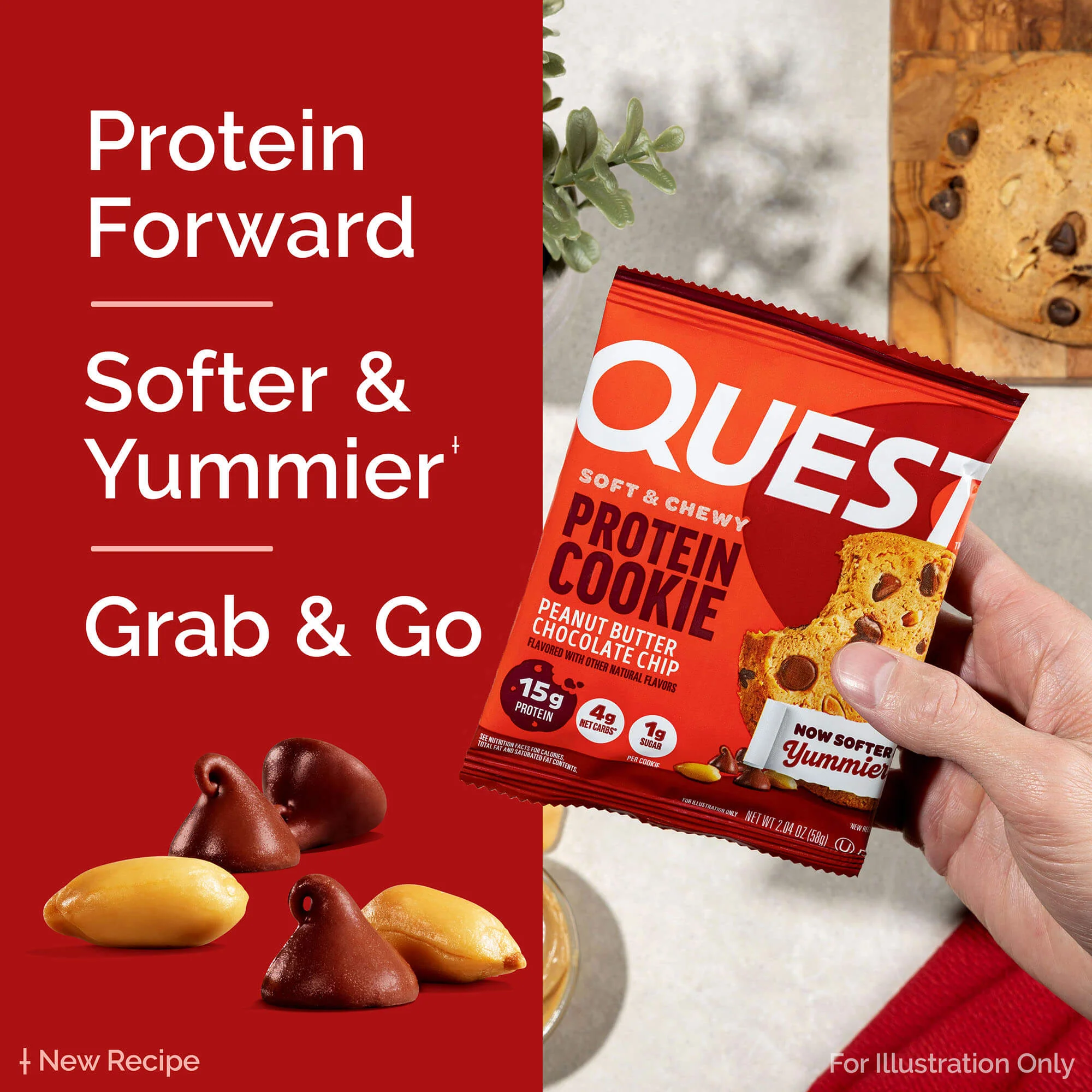 Peanut Butter Chocolate Chip Protein Cookies - Image 5