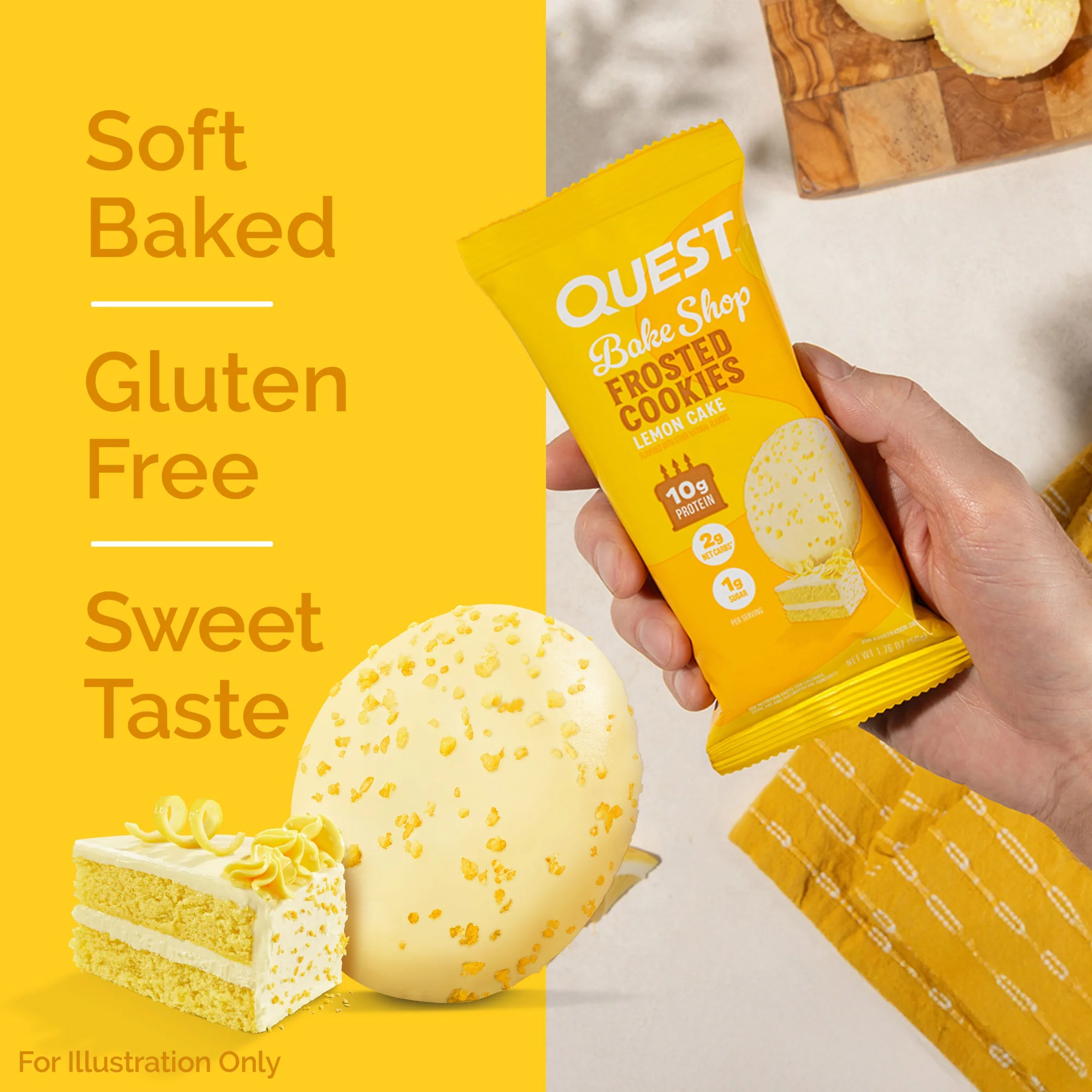 Lemon Cake Frosted Cookies Twin Pack - Image 3