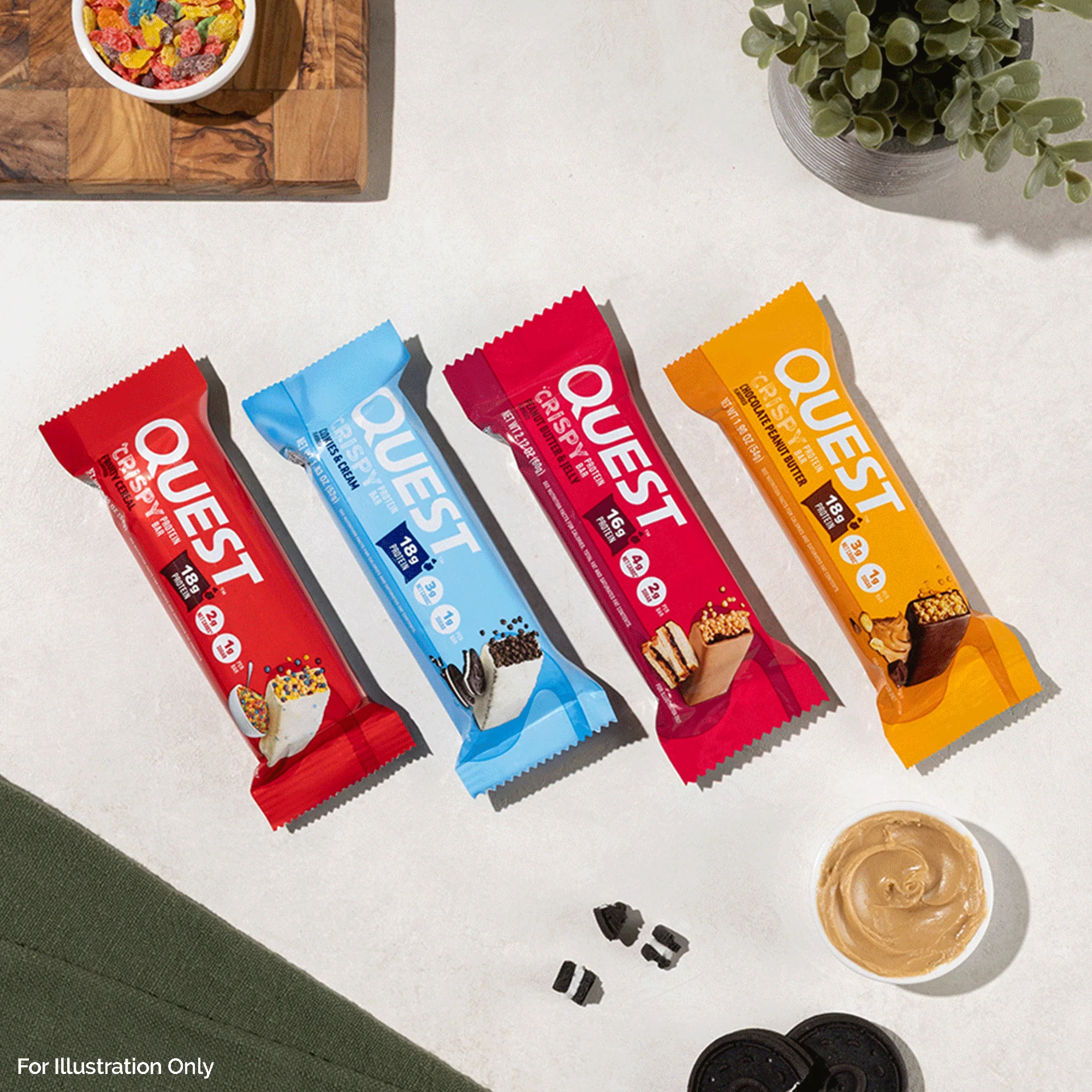 Cookies & Cream Crispy Hero Protein Bars - Image 7