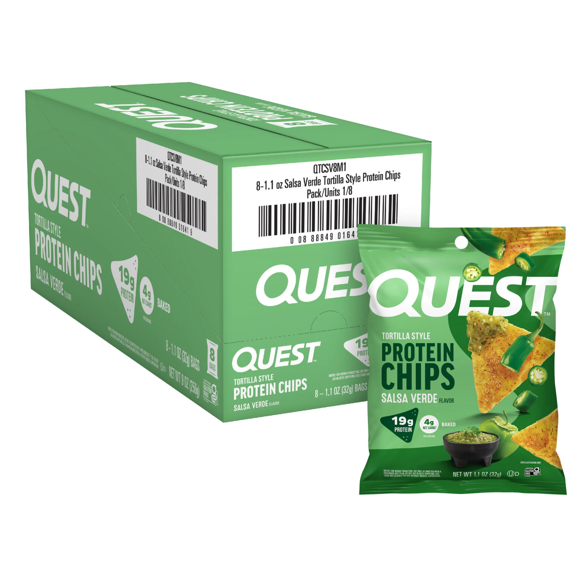 Alternative view of Protein Chips Bundle; 8 x 8ct. boxes - Save 15%