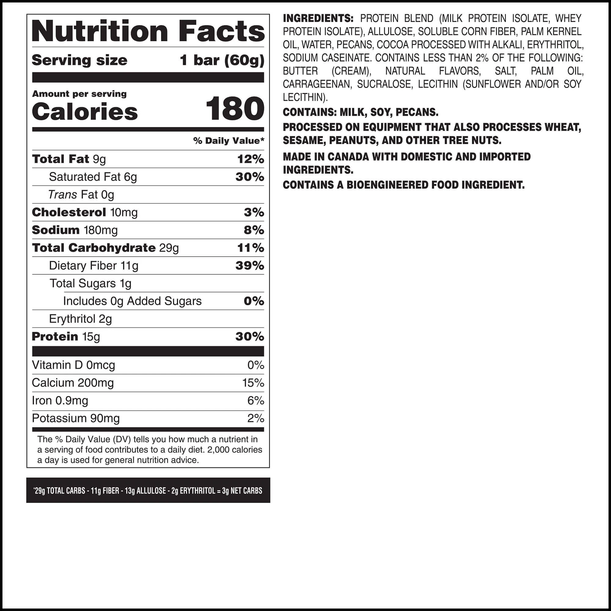 Chocolate Caramel Pecan Crispy Hero Protein Bars - Image 7