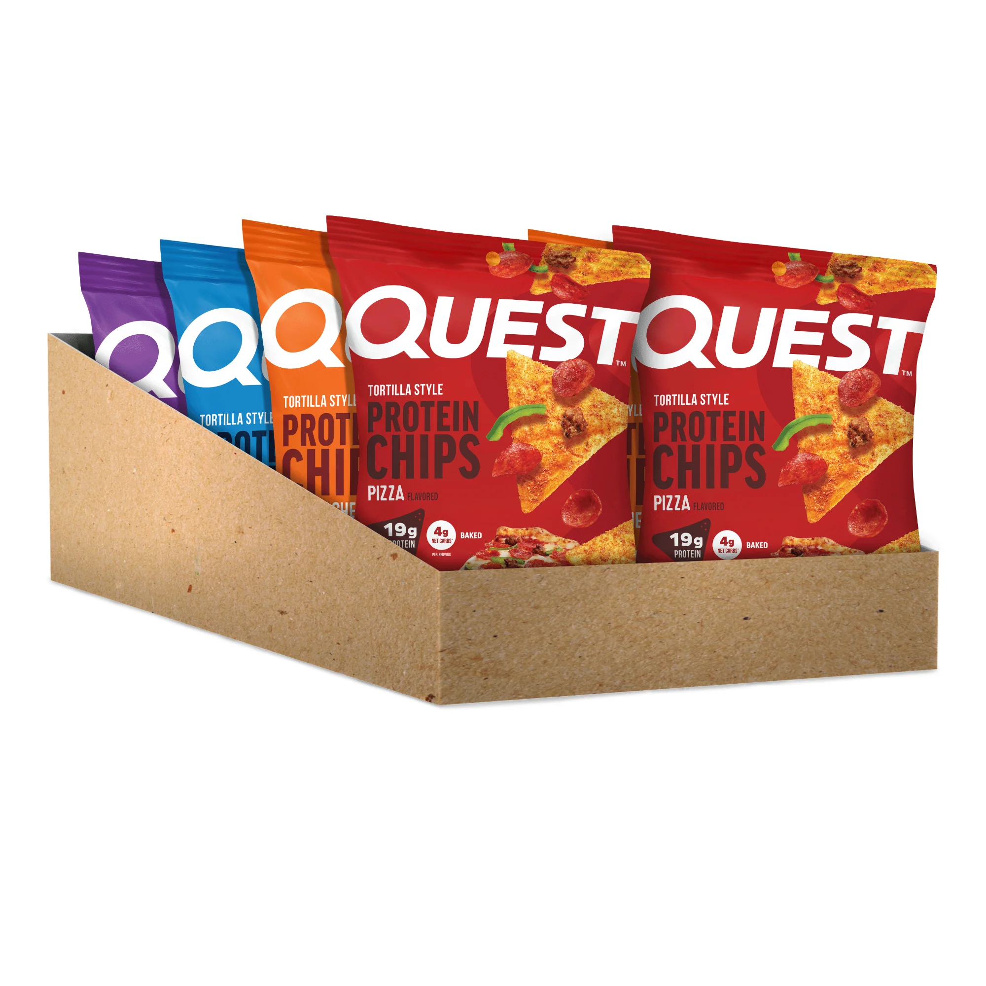 Alternative view of Variety Pack Tortilla Style Protein Chips
