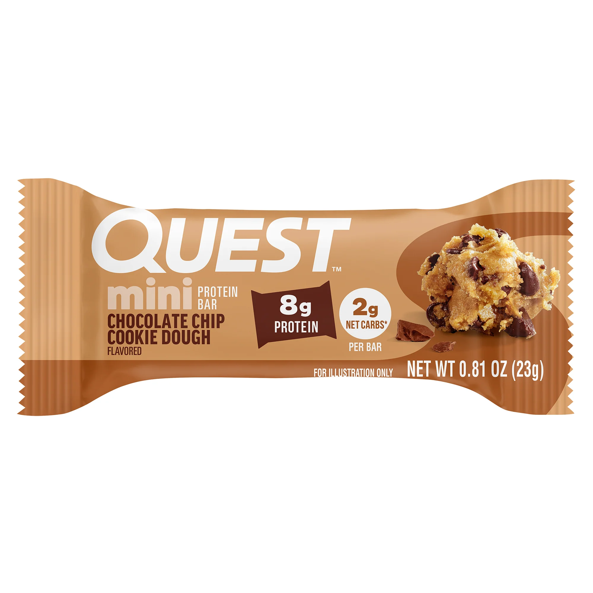 Alternative view of Mini Chocolate Chip Cookie Dough Protein Bars
