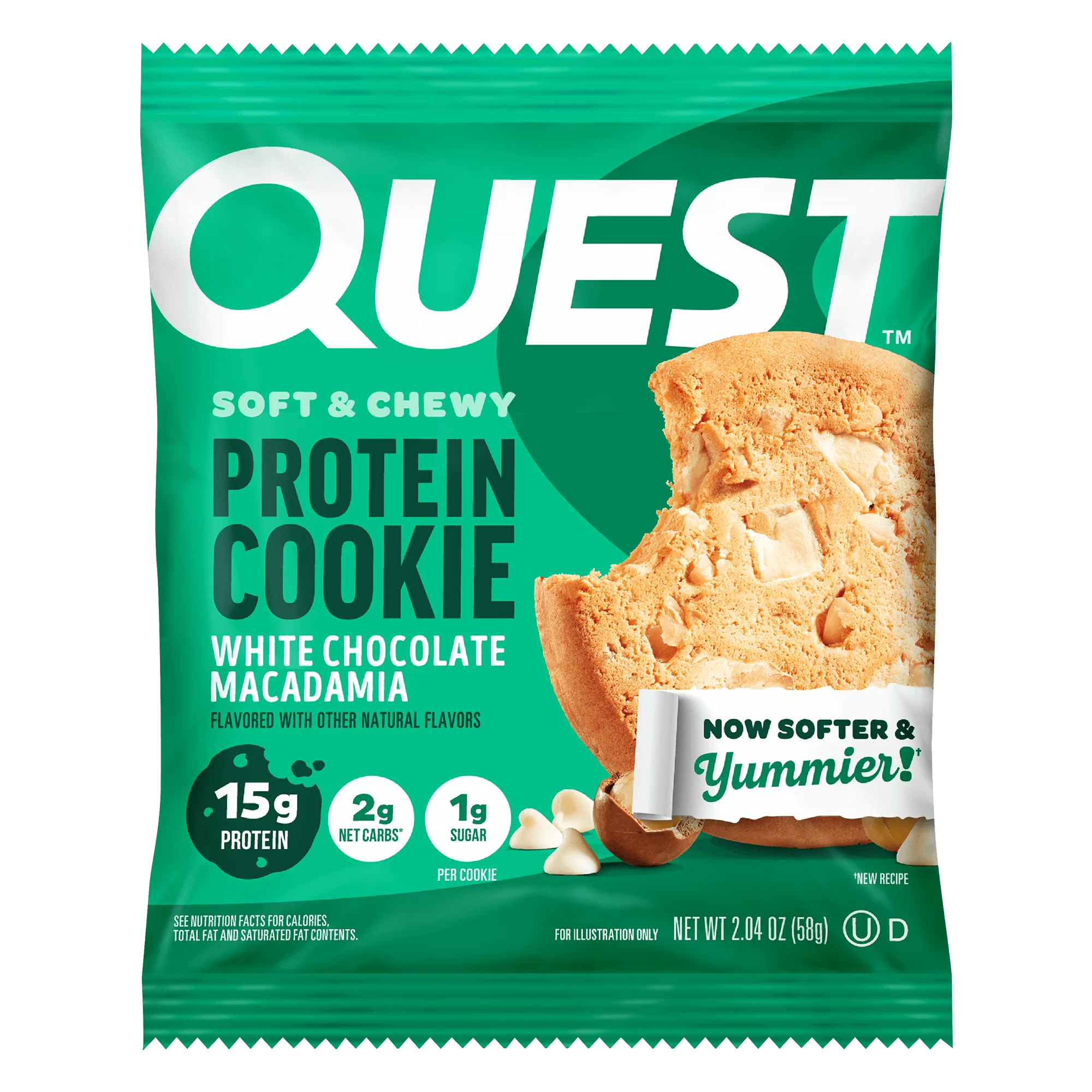 Alternative view of White Chocolate Macadamia Protein Cookies