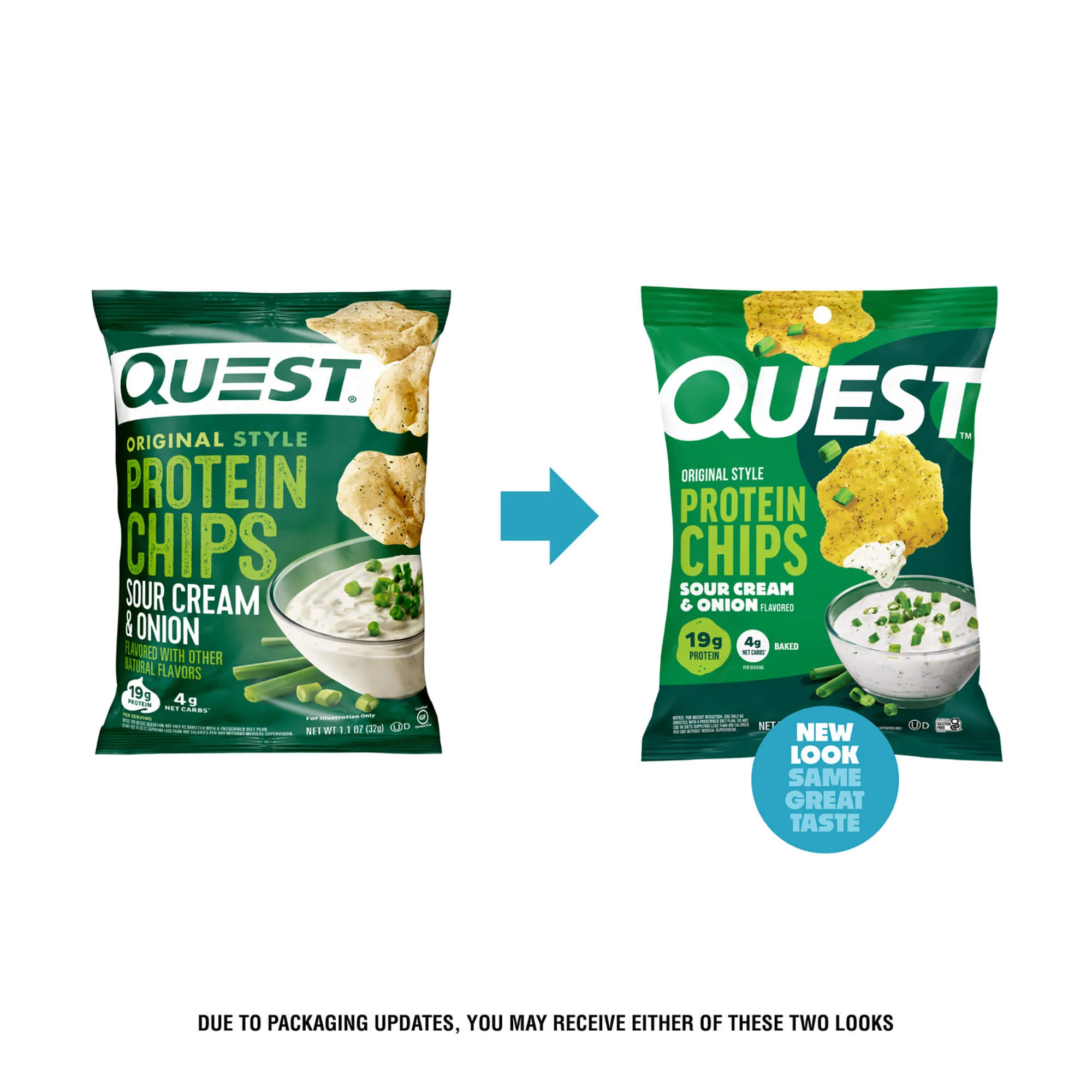 Sour Cream & Onion Original Style Protein Chips - Image 3
