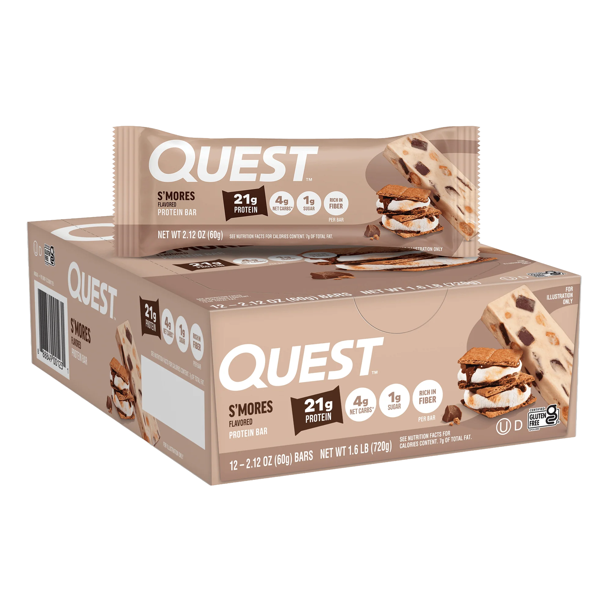 S'Mores Protein Bars