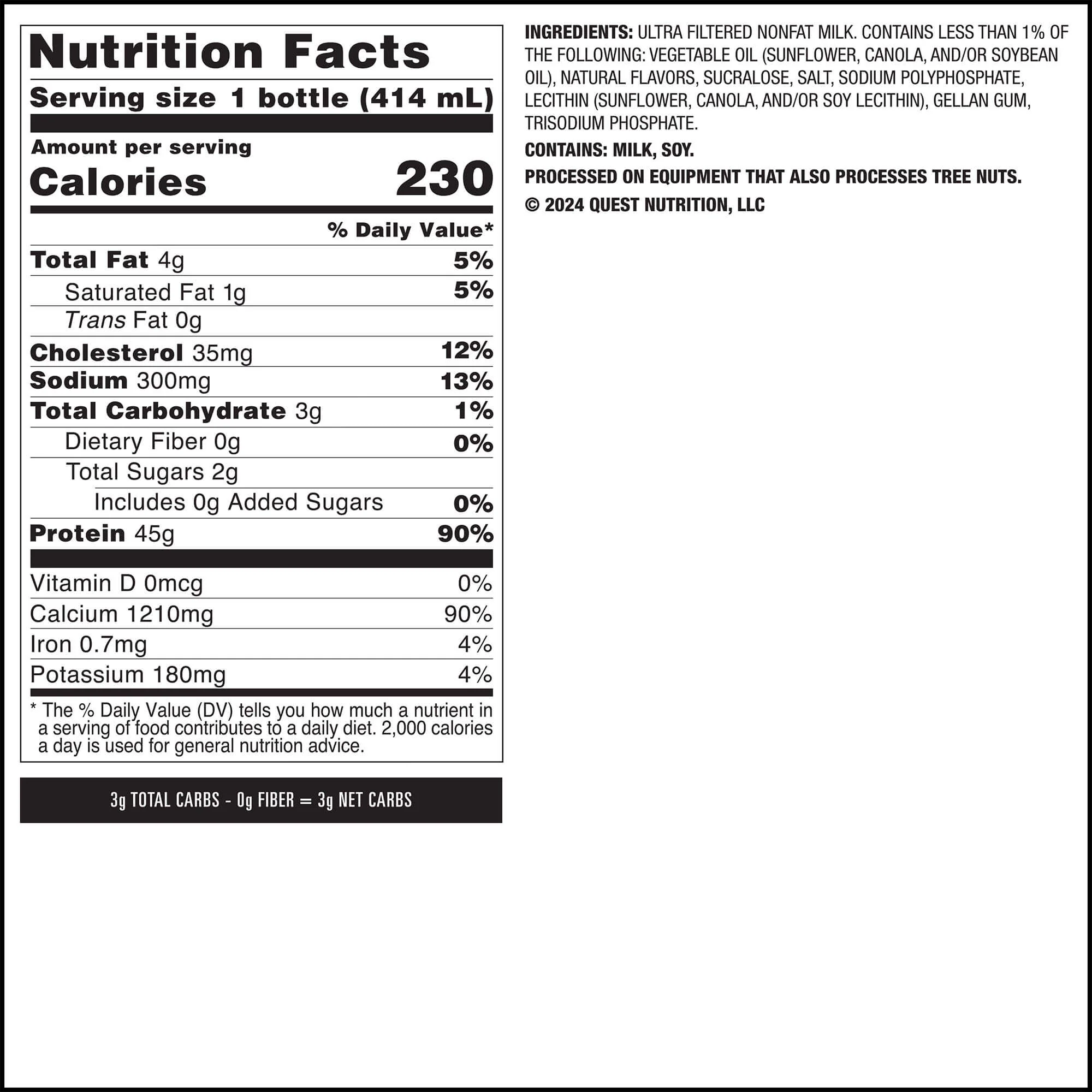 Vanilla 45g Protein Milkshake - Image 7