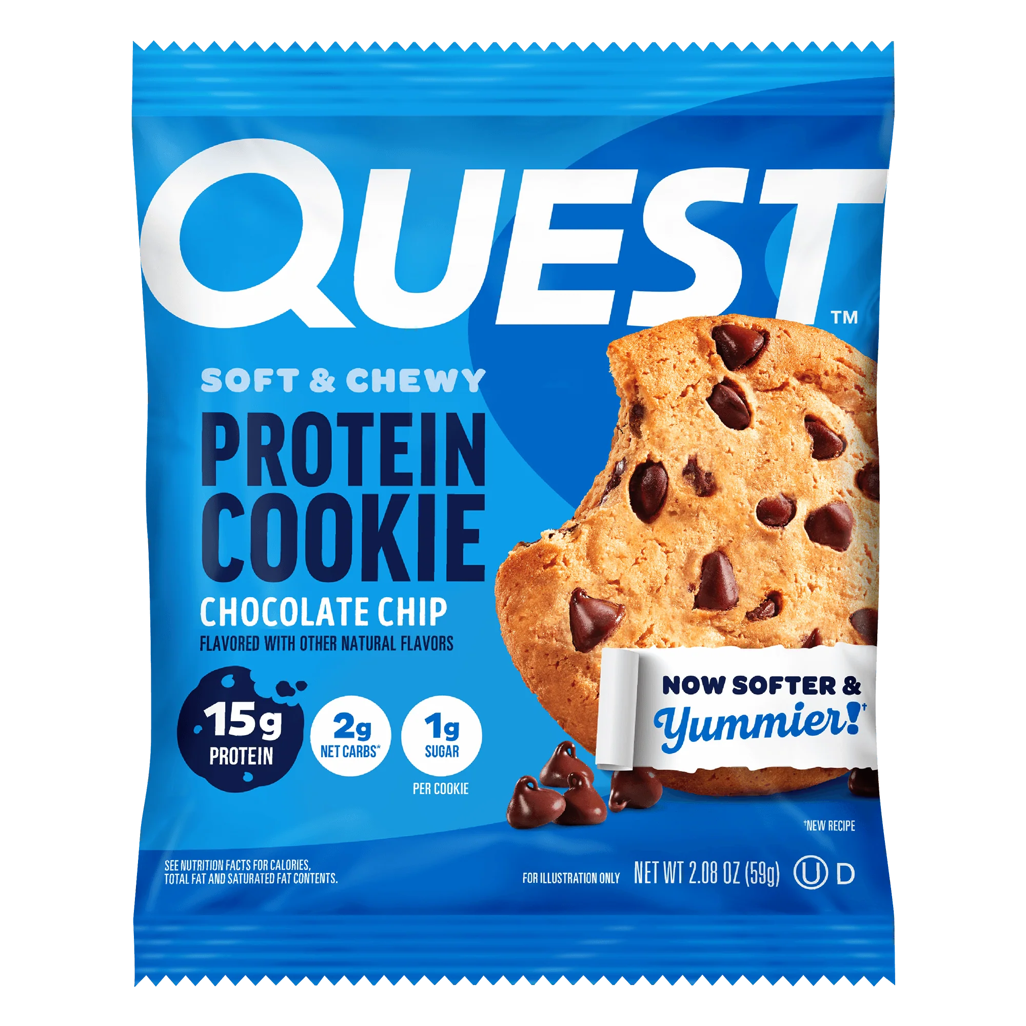 Alternative view of Chocolate Chip Protein Cookies