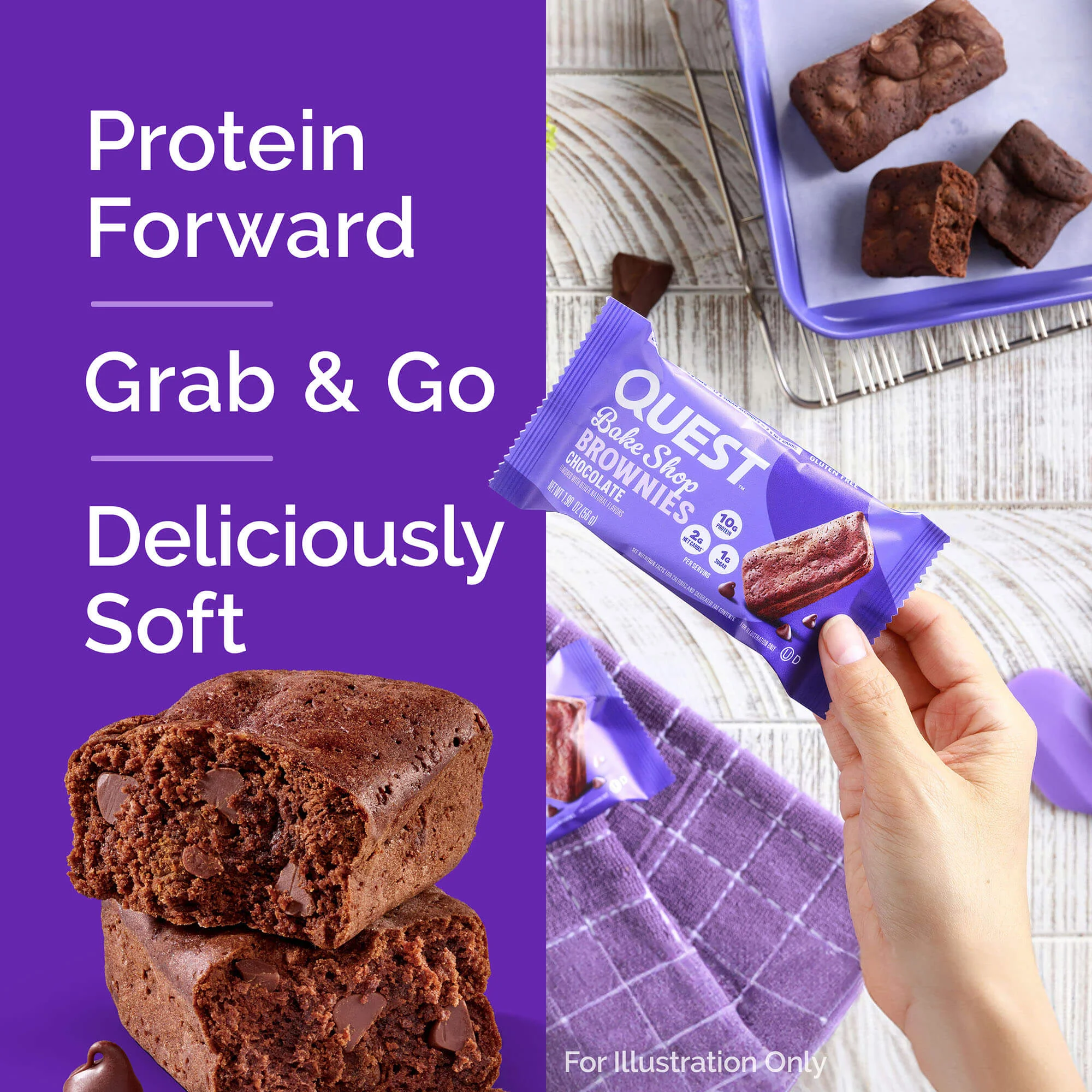 Bake Shop Chocolate Brownies - Image 4