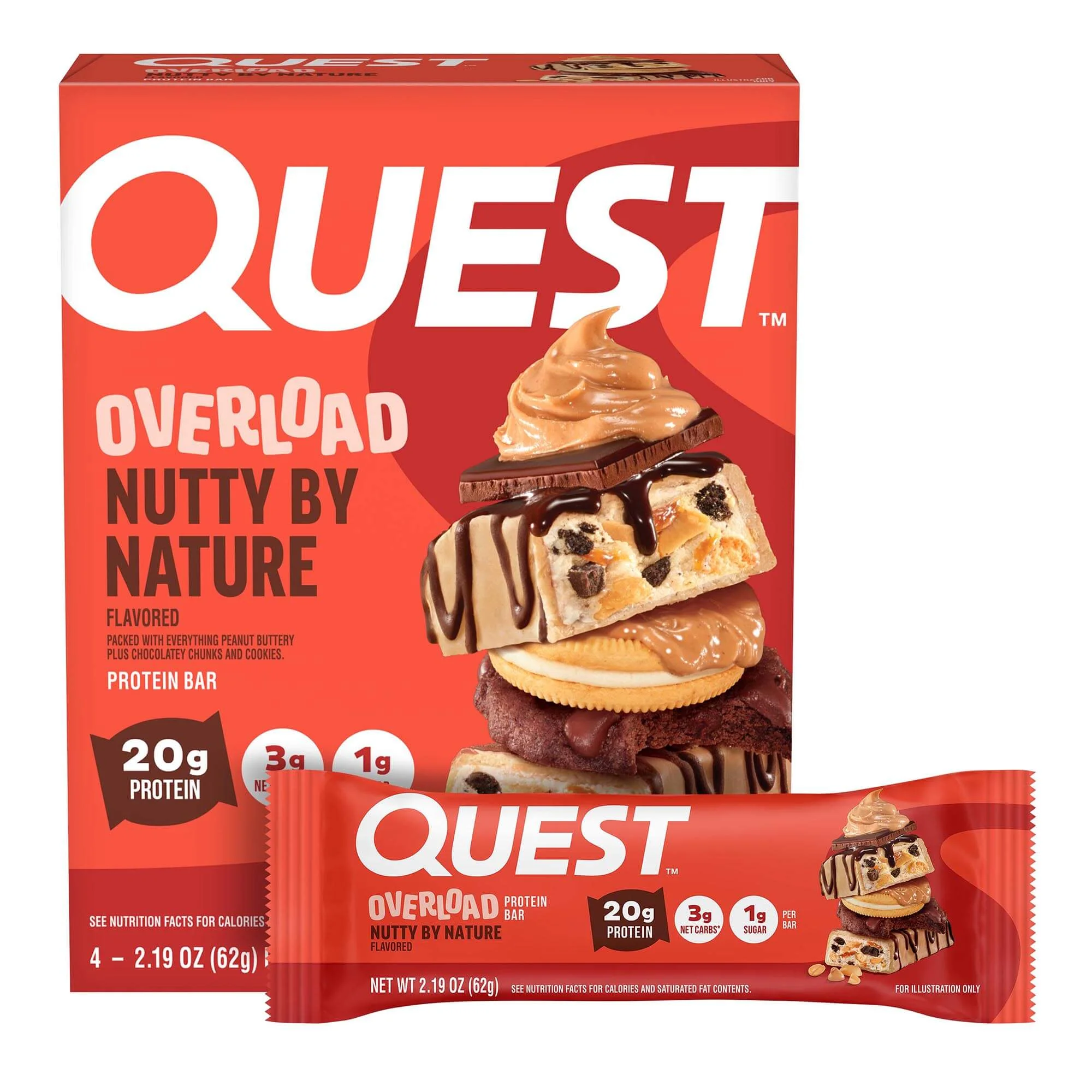 Alternative view of Nutty By Nature Overload Bar