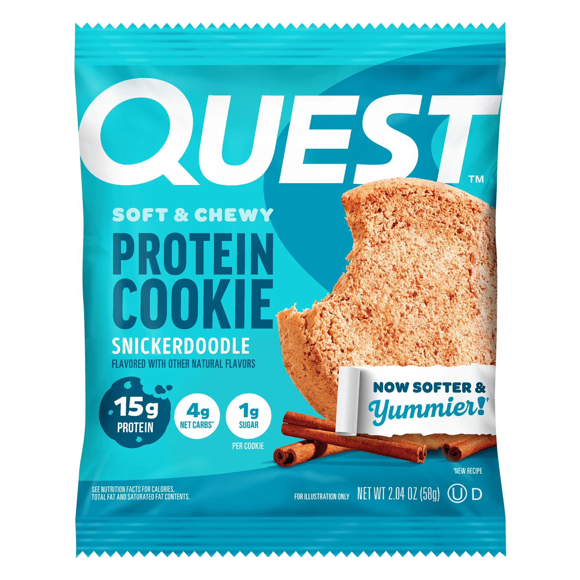 Alternative view of Snickerdoodle Protein Cookies