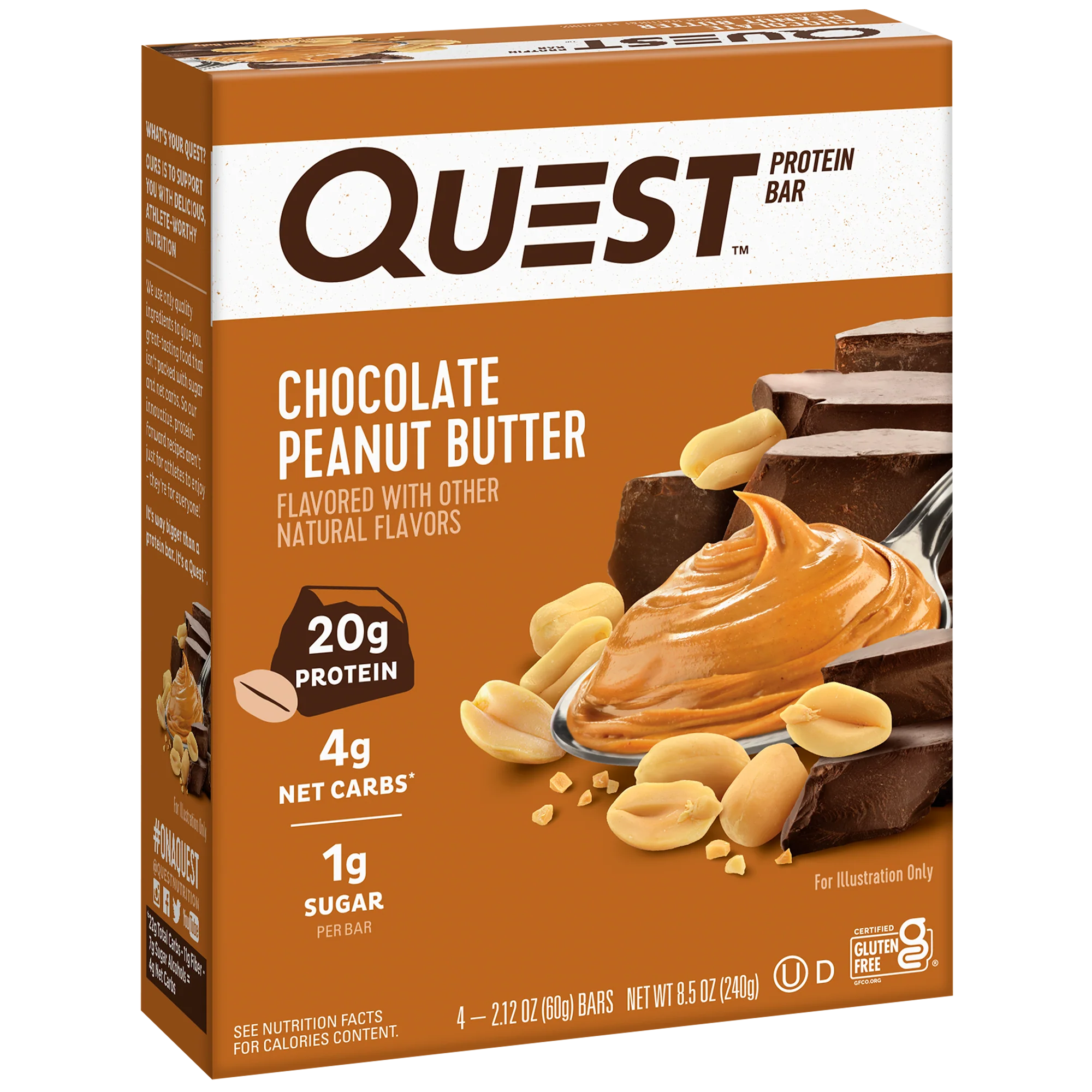 Alternative view of Chocolate Peanut Butter Protein Bar
