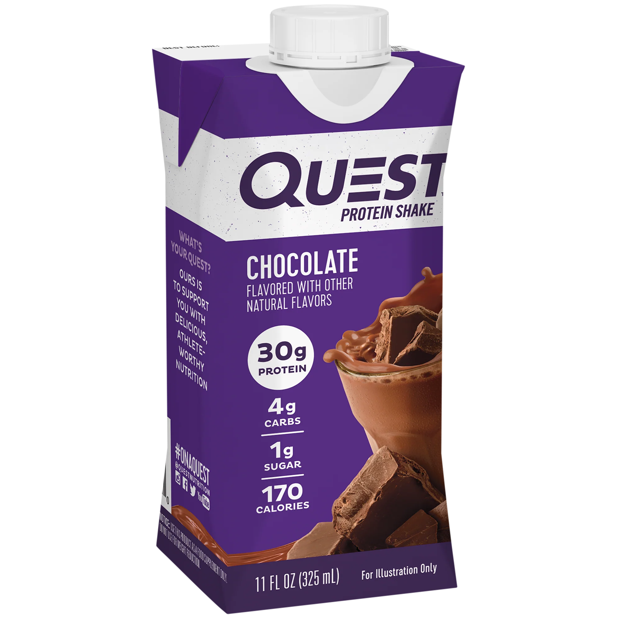 Alternative view of Chocolate Protein Shakes
