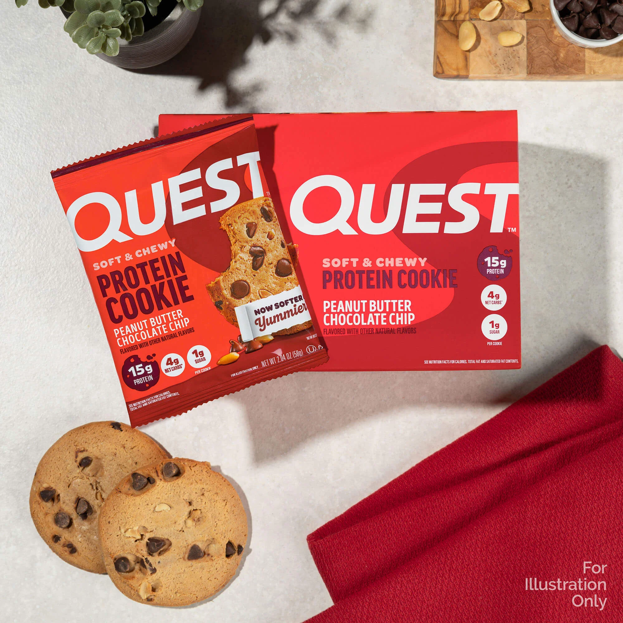 Peanut Butter Chocolate Chip Protein Cookies - Image 7
