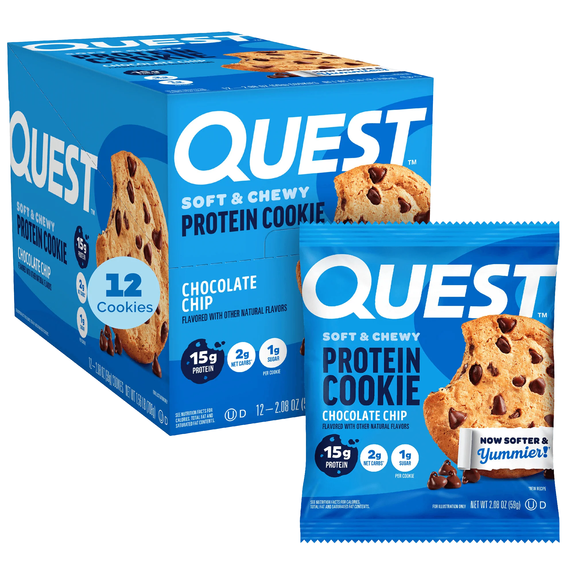 Chocolate Chip Protein Cookies
