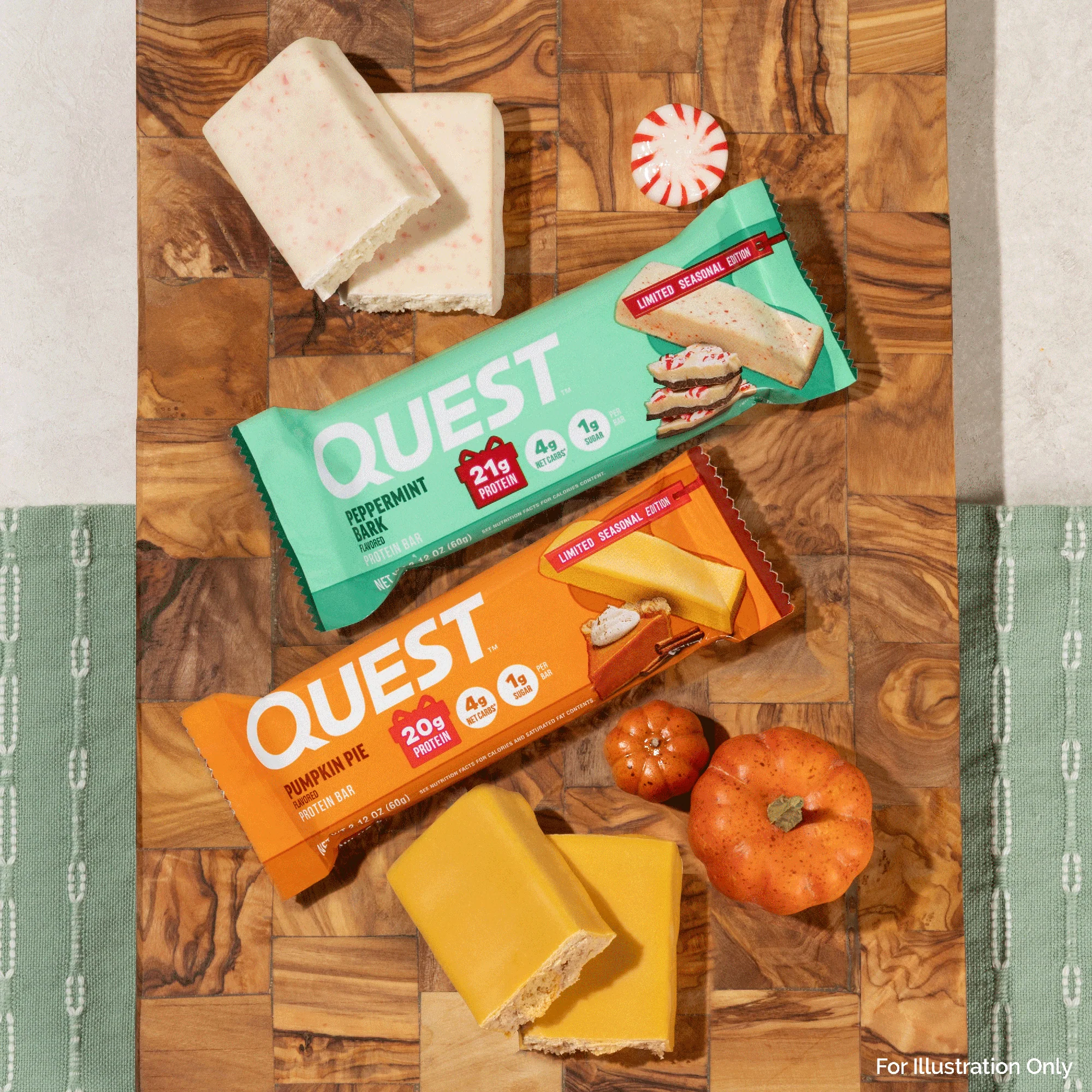 Quest Nutrition Peppermint Bark Protein Bar - Image 6