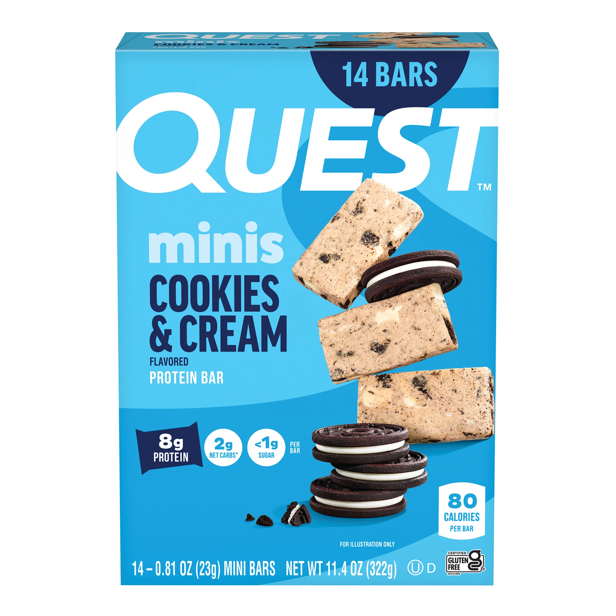 Mini Cookies & Cream Protein Bars - Image 3