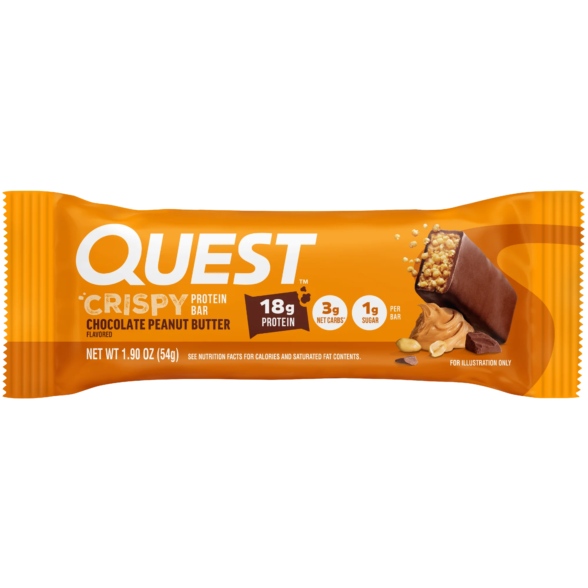 Alternative view of Chocolate Peanut Butter Crispy Hero Protein Bars